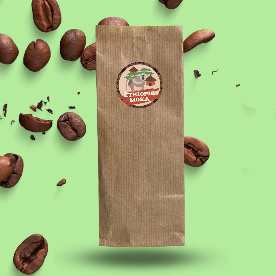 GRAIN DE CAFE - Moka Yrgacheffe Ethiopie