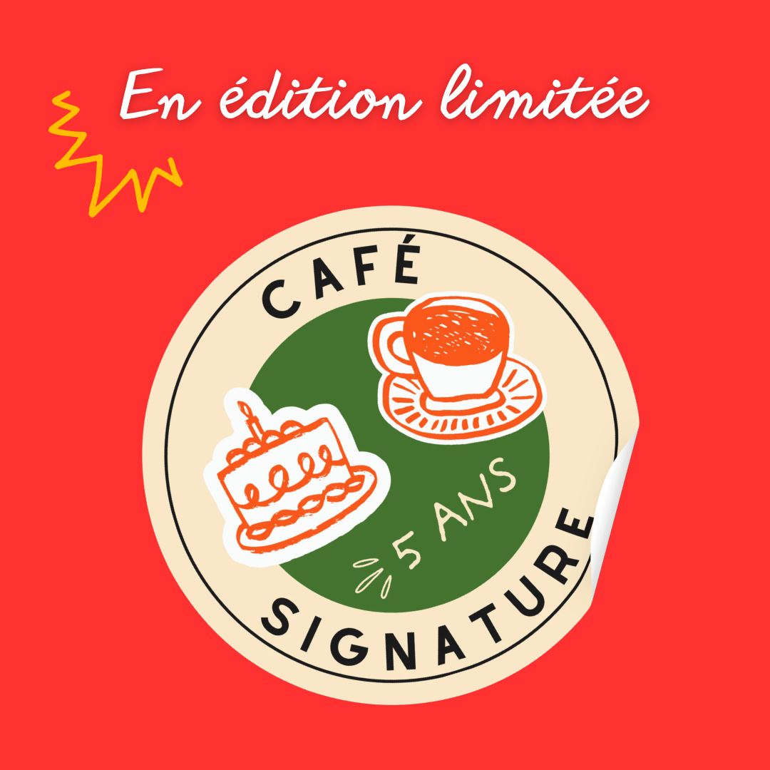 Café Spécial Anniversaire - Édition limitée