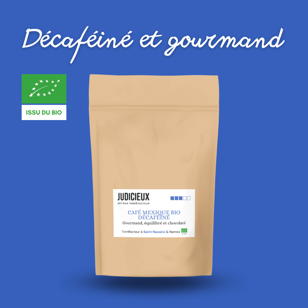 Café décaféiné à l'eau BIO Mexique Judicieux Torréfacteur — free download