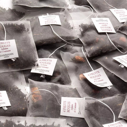 Thé Noir Sachets Fruits Rouges Dammann Nantes