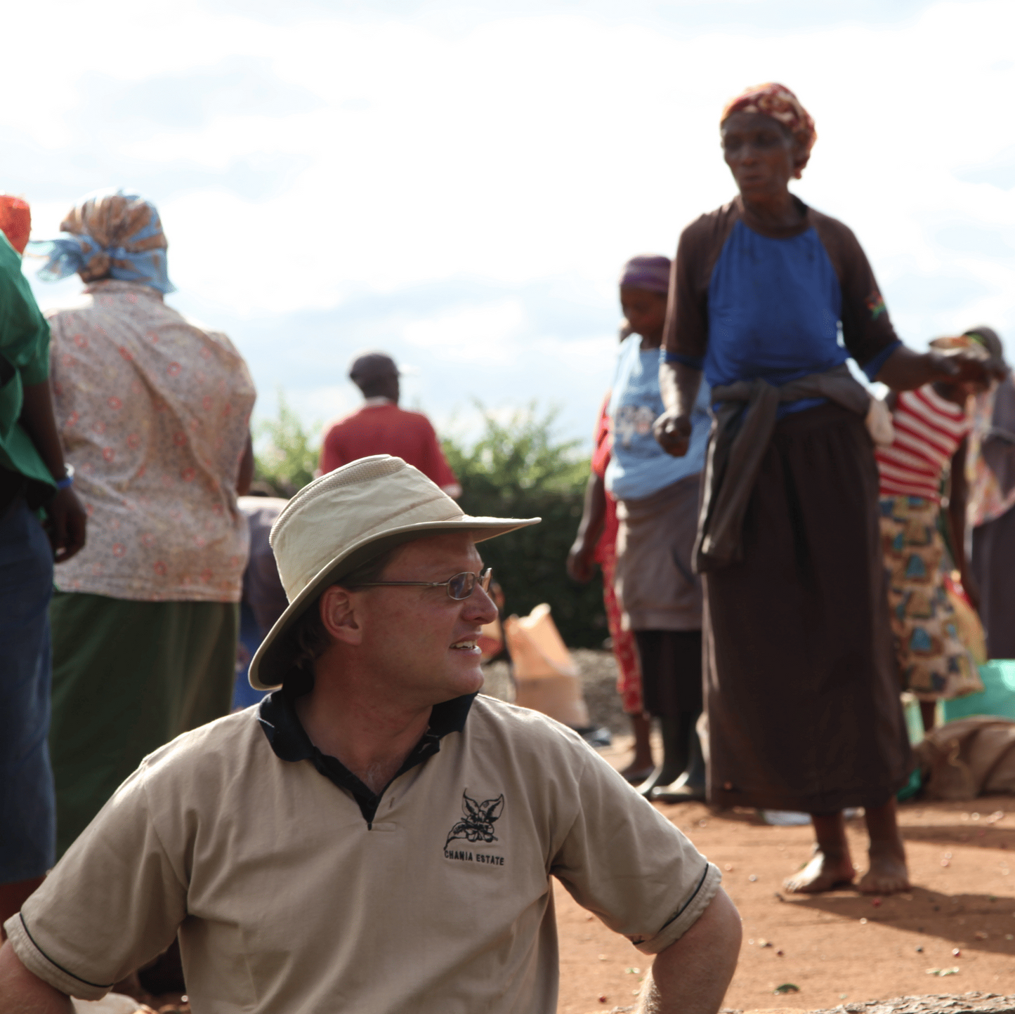 Producteur de café au Kenya