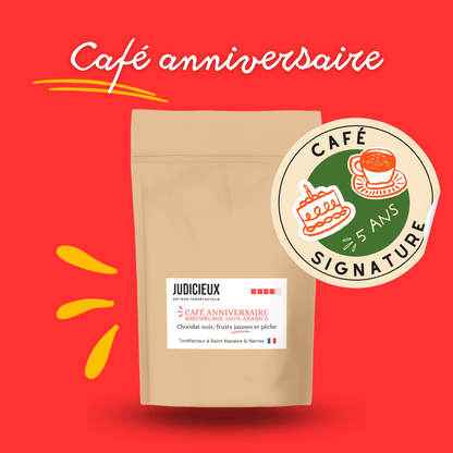 Café Spécial Anniversaire - Édition limitée
