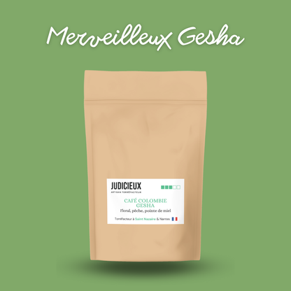 Café Gesha Colombie Torréfacteur Nantes