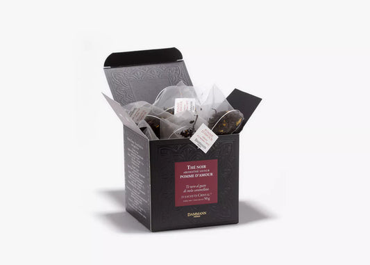 Thé noir DAMMANN - Pomme d'Amour (25 sachets)