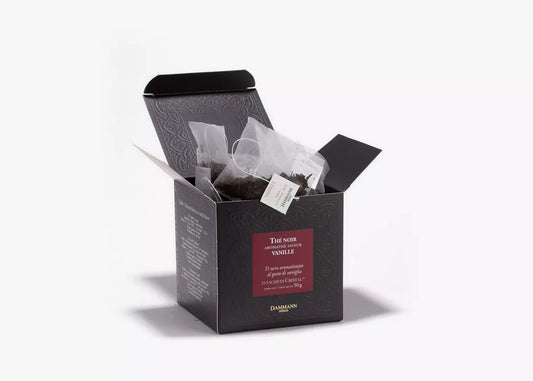 Thé noir DAMMANN - Vanille (25 sachets)
