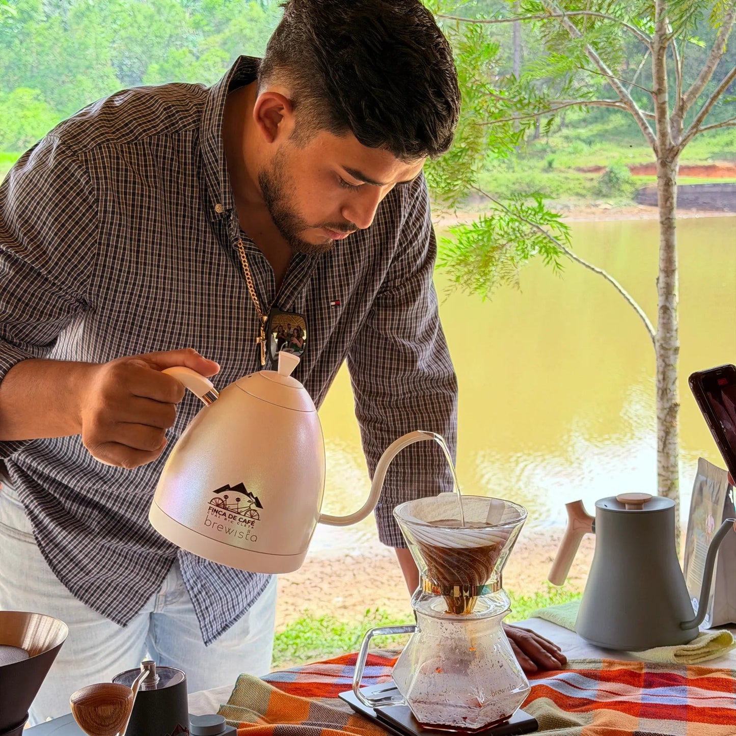 Dégustation de café au Honduras
