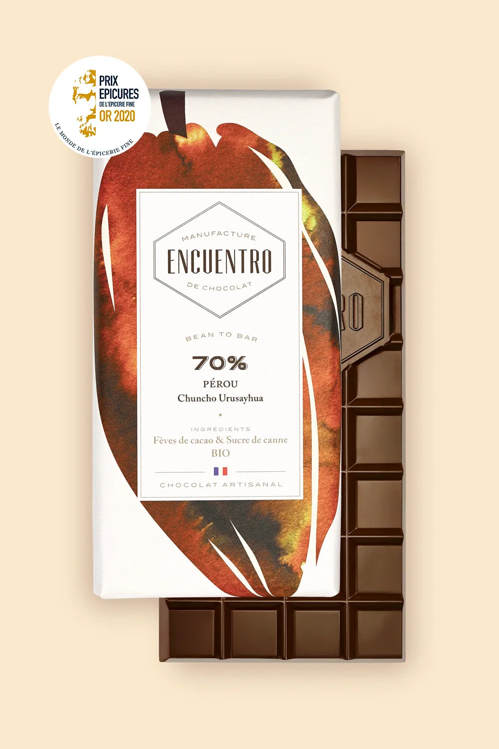 Chocolat 70% Pérou BIO
