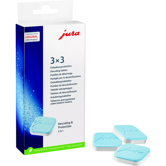 Détartrant JURA - Pastilles de détartrage x9