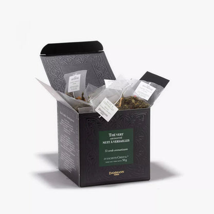 Thé Vert en Sachets Nuit à Versaille Dammann Frères