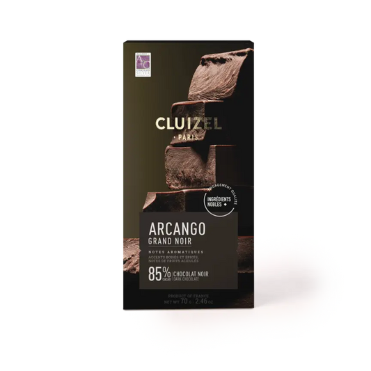 Cluizel - Tablette Arcango (grand noir 85%)