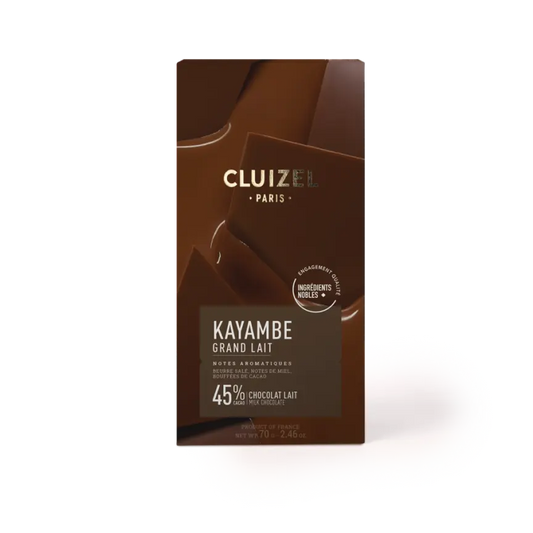 Cluizel - Tablette Kayambé (grand lait 45%)