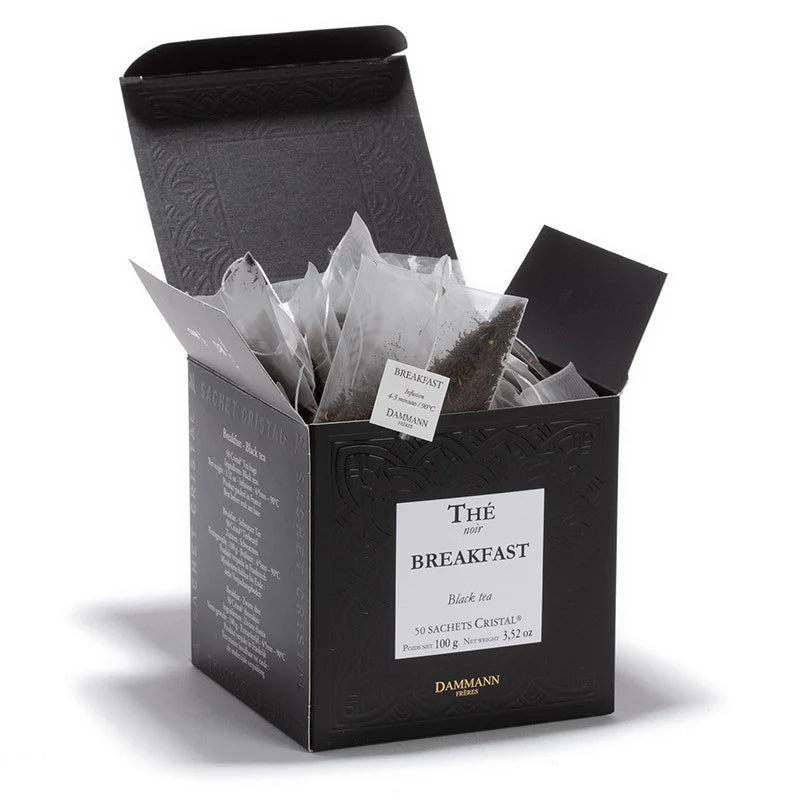 Boite Thé Noir Strong Breakfast Dammann Frères