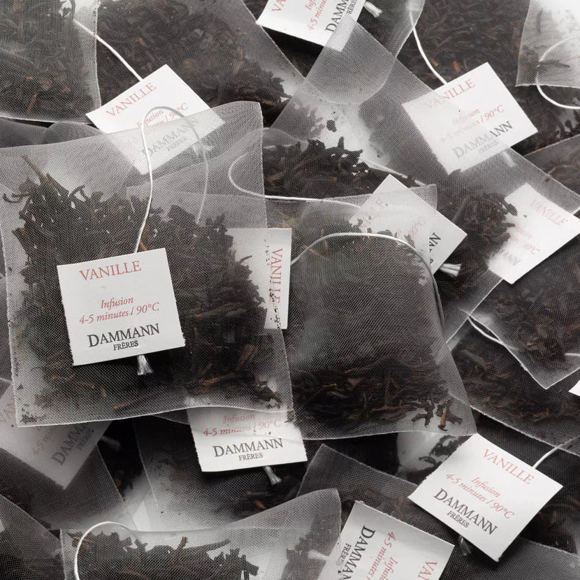 Thé Noir en Sachets Vanille Dammann Frères Nantes