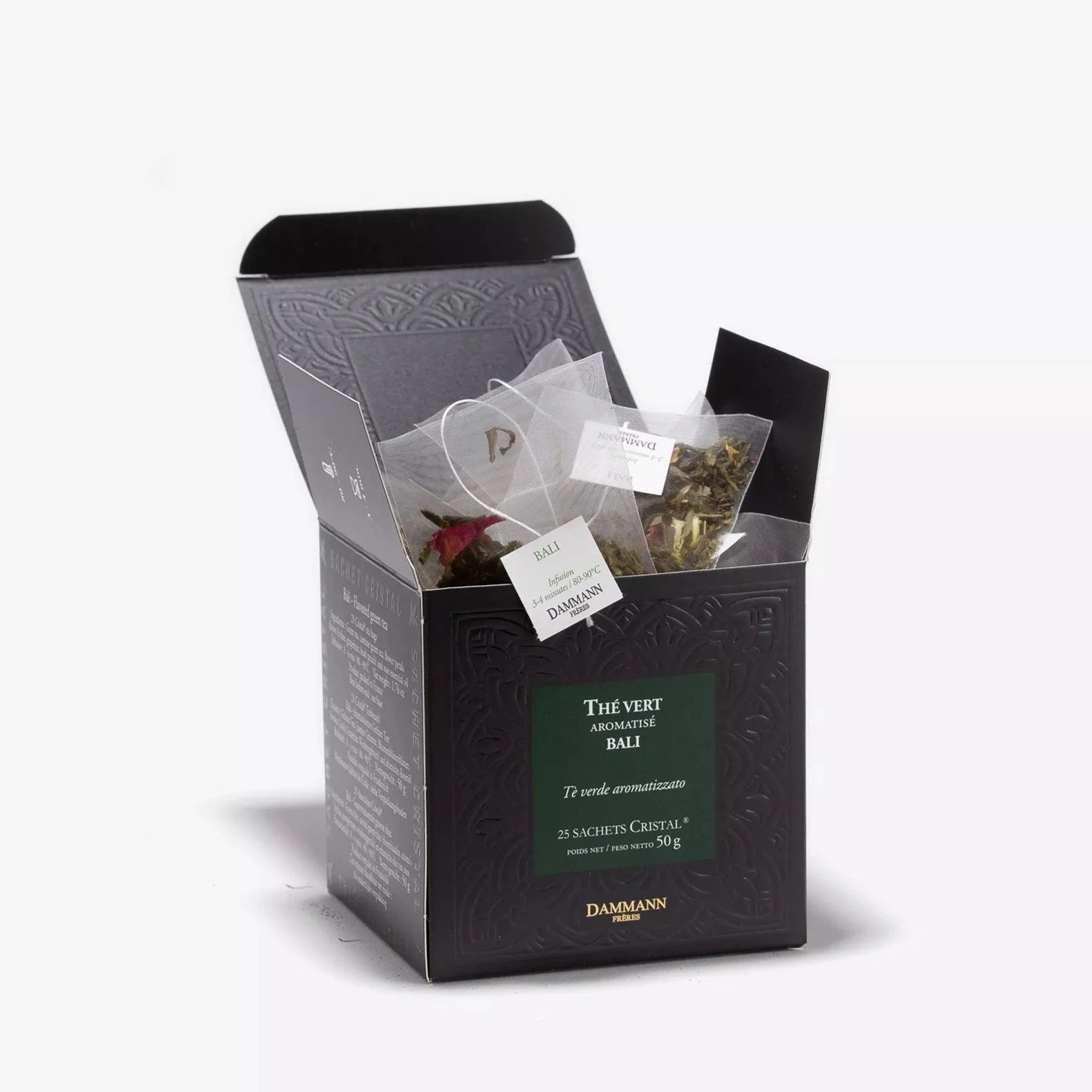 Thé vert Bali en sachets Dammann Nantes